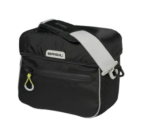 Basil Miles Handlebar Bag 6L Black Lime