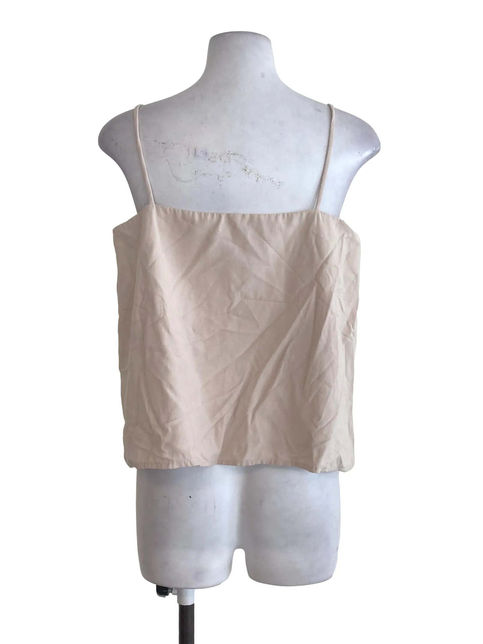 Beige Plain Top