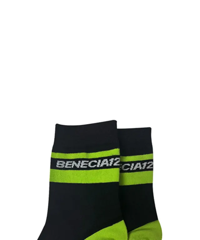 BENECIA 12 Non-Slip Short Socks - 3 pairs multi set