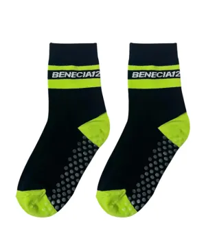 BENECIA 12 Non-Slip Short Socks - 3 pairs multi set