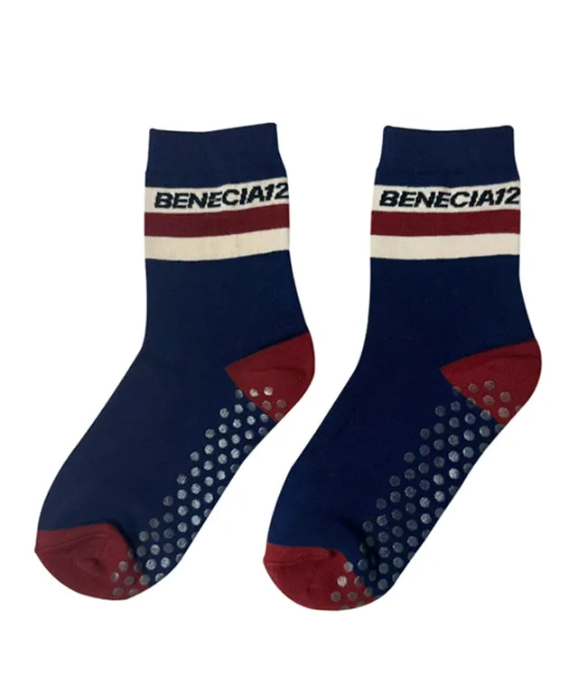 BENECIA 12 Non-Slip Short Socks - 3 pairs multi set