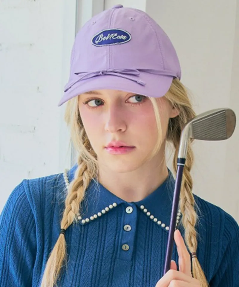 BENECIA 12 Ribbon Cap - Lavender