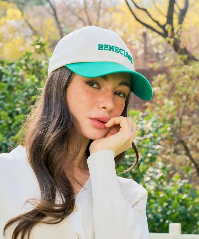 BENECIA 12 Soft Ball Cap Two-Tone - Green
