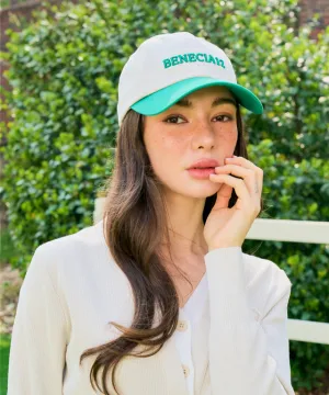 BENECIA 12 Soft Ball Cap Two-Tone - Green