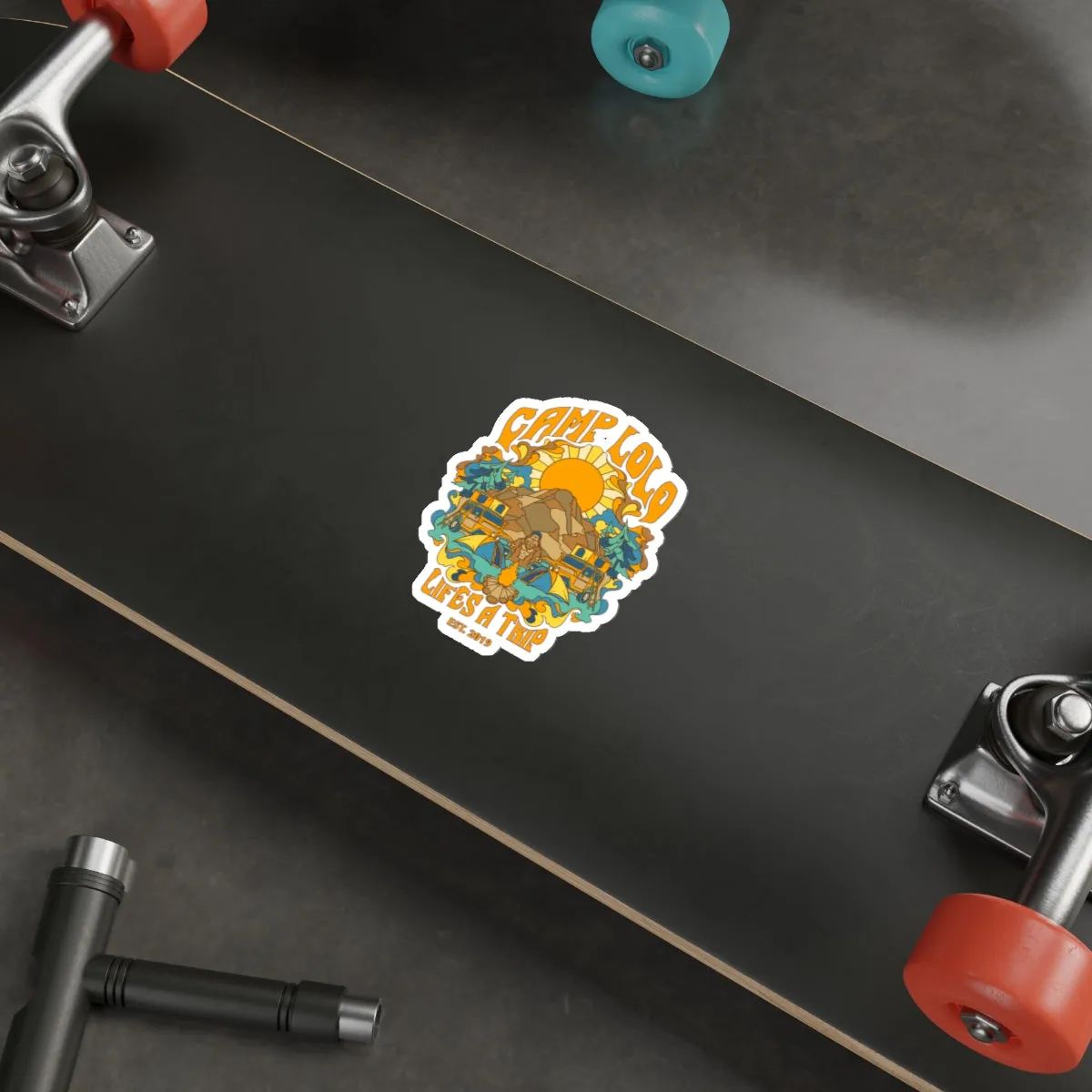 Bigfoot Trippin' Die-Cut Stickers