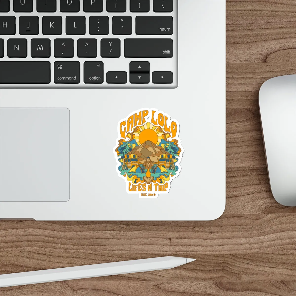 Bigfoot Trippin' Die-Cut Stickers