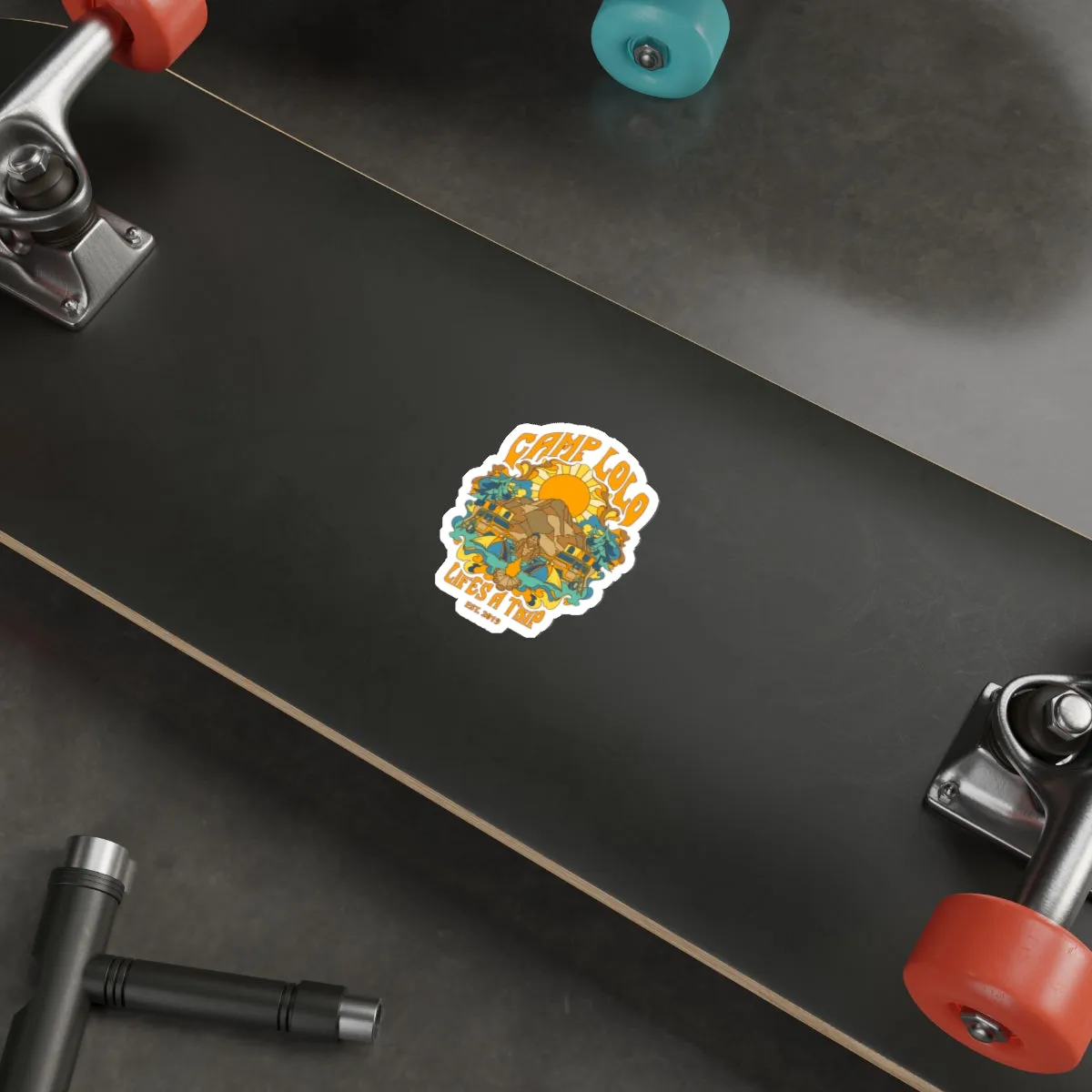 Bigfoot Trippin' Die-Cut Stickers