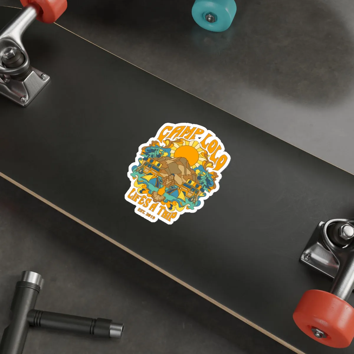Bigfoot Trippin' Die-Cut Stickers