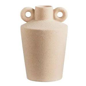 Bisque Vase With Handle