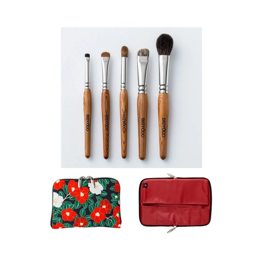 Bisyodo Yakusugi Eye Brush Set (incl. Case, Shampoo, Towel)