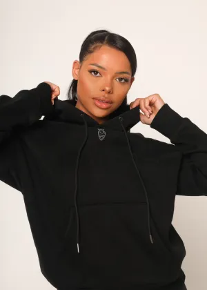 Black Pullover Hoodie