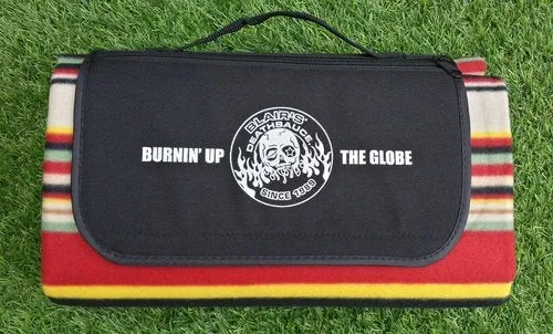 Blair's Death Sauce Picnic Blanket
