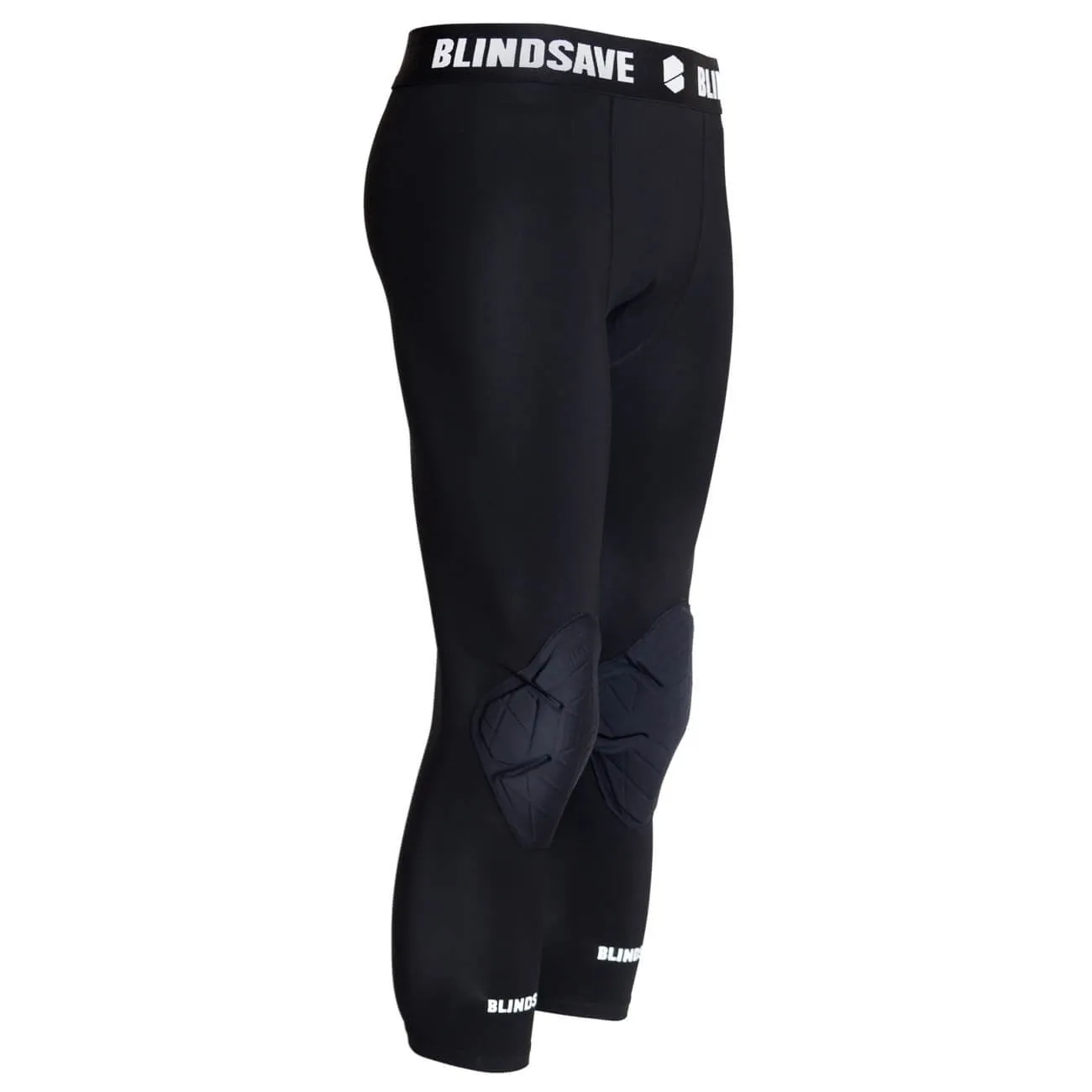 BLINDSAVE Protective 3/4 tights with knee padding