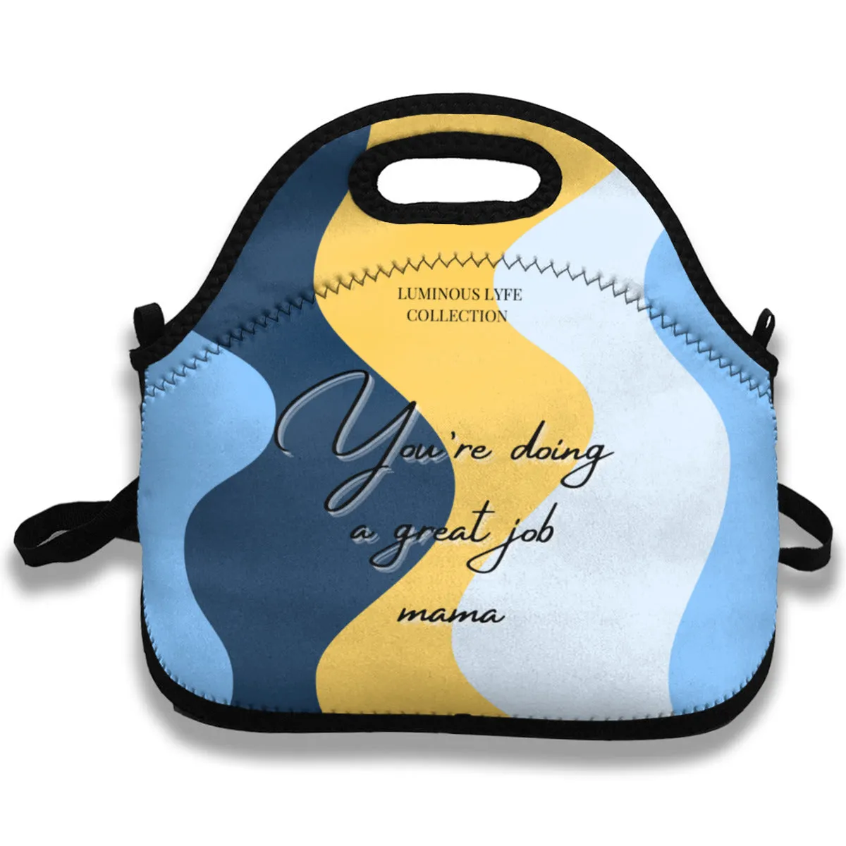 Blue Great Mama Insulated Milk/Bottle Bag