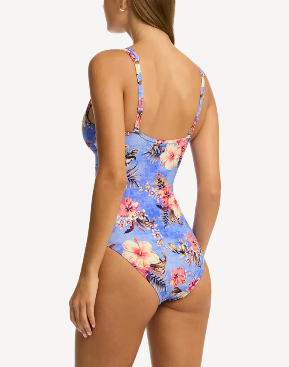 Blue Hawaii Spliced One Piece