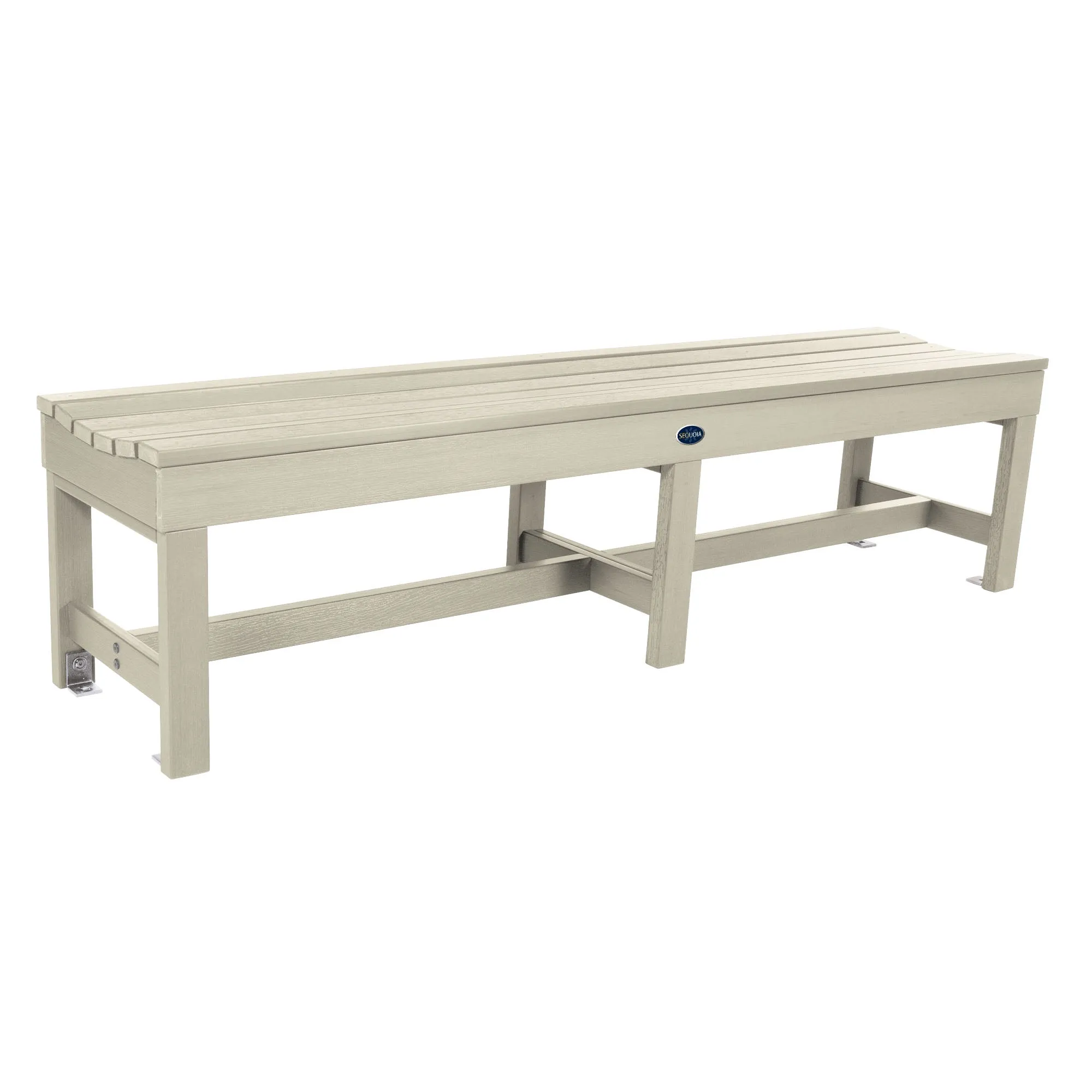 Blue Ridge Commercial Grade Backless Bench - 6ft