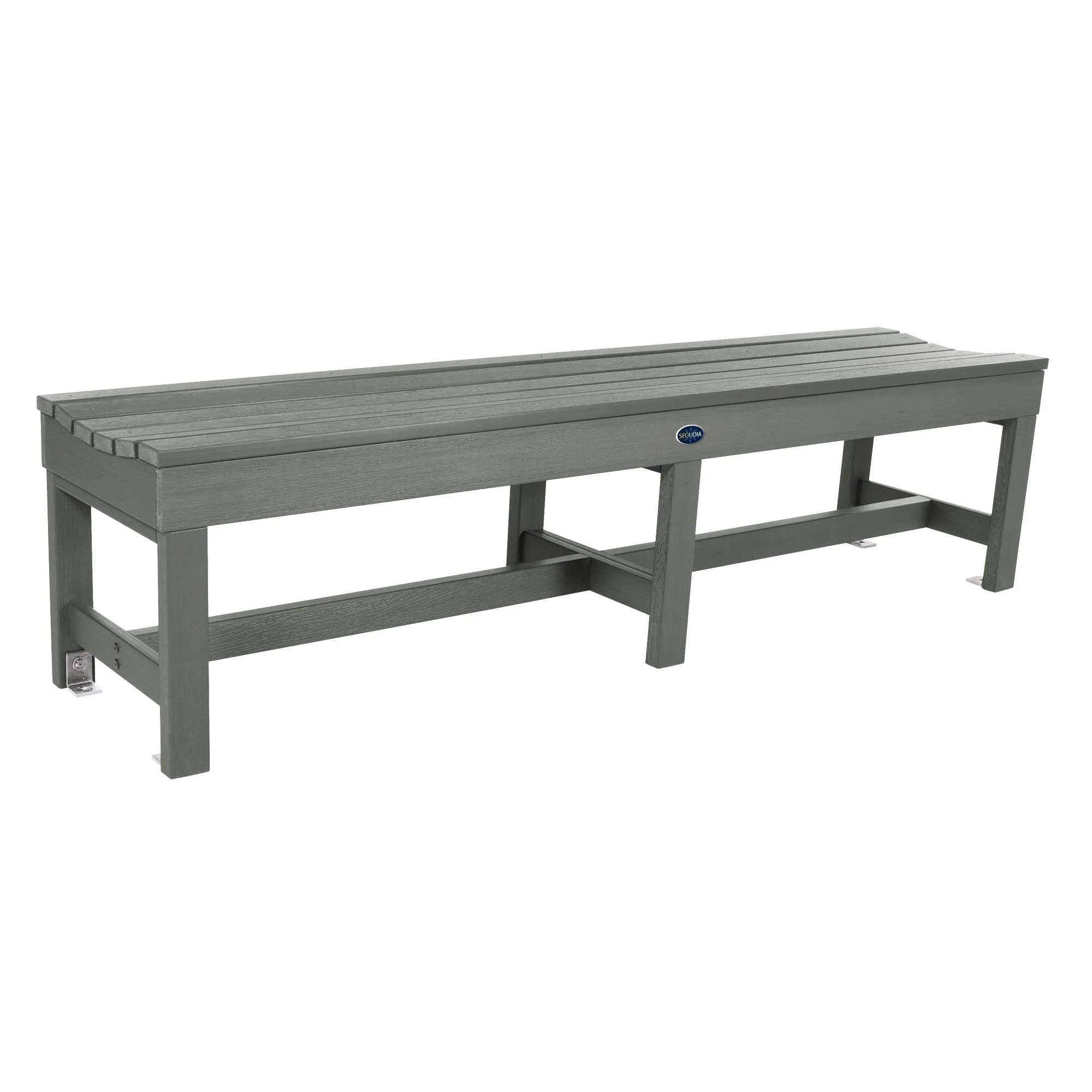 Blue Ridge Commercial Grade Backless Bench - 6ft