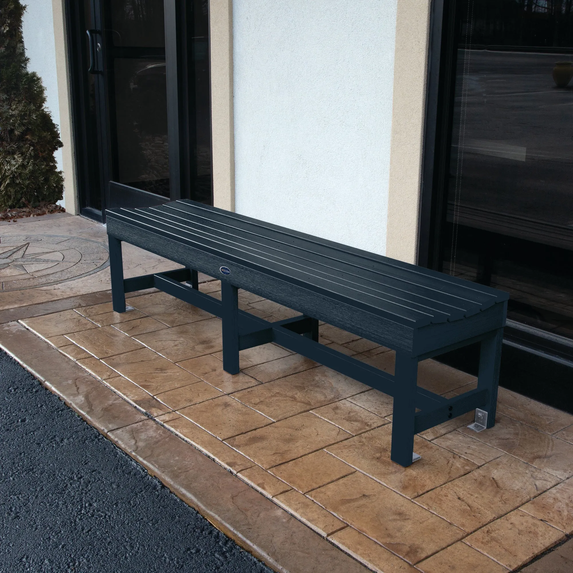 Blue Ridge Commercial Grade Backless Bench - 6ft