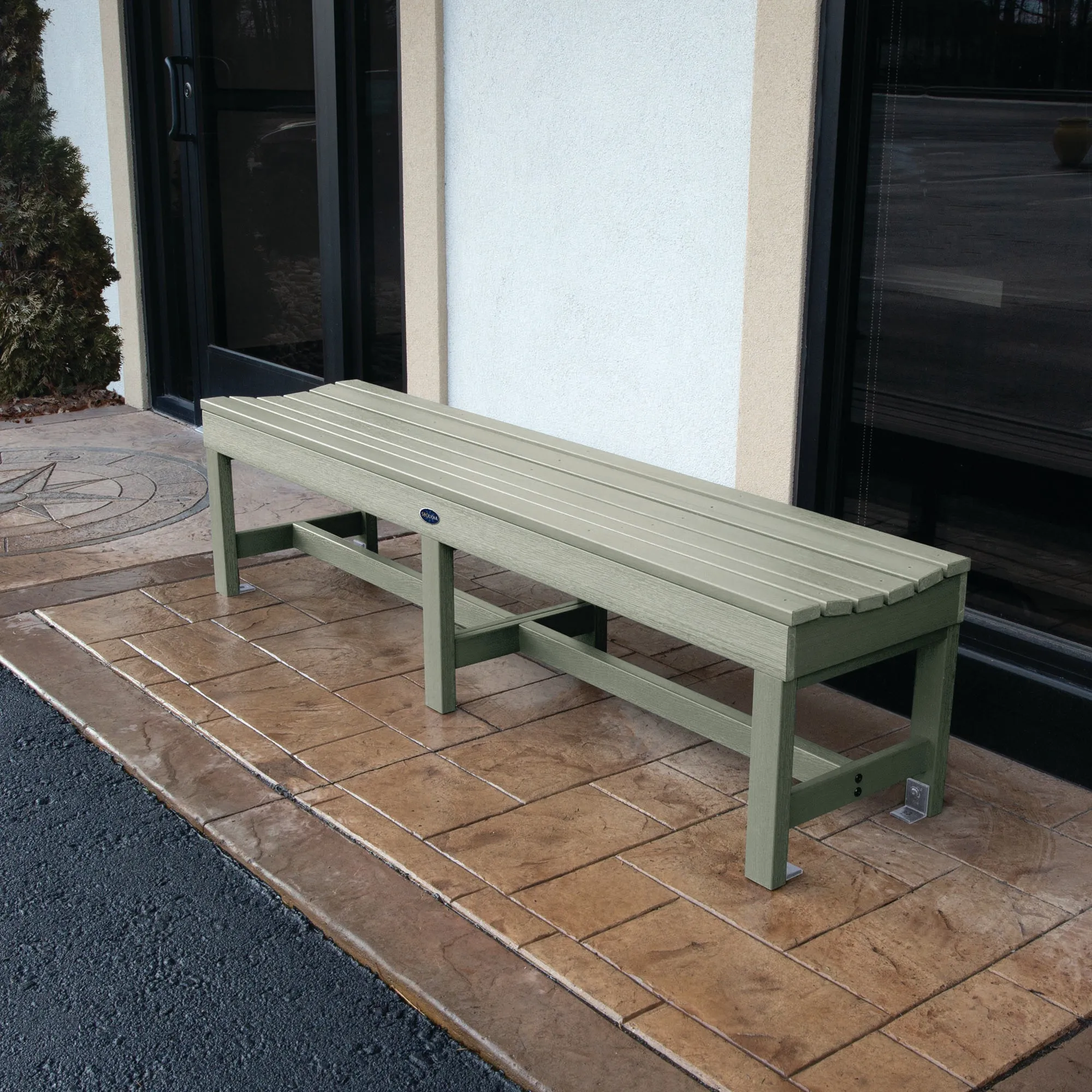 Blue Ridge Commercial Grade Backless Bench - 6ft