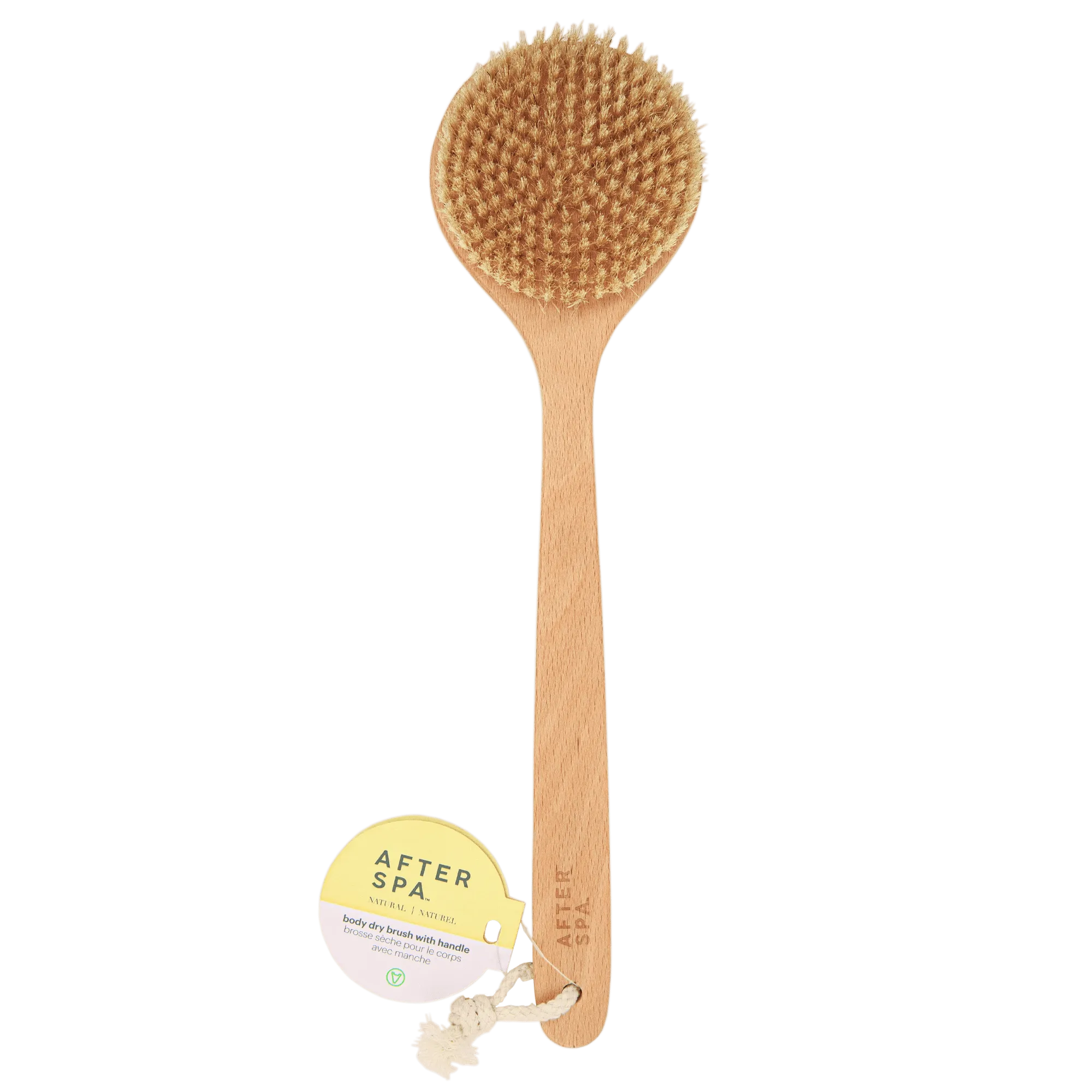 Body Dry Brush With Handle