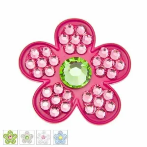 Bonjoc Ladies Flower Ball Marker Ivory (F-1C)