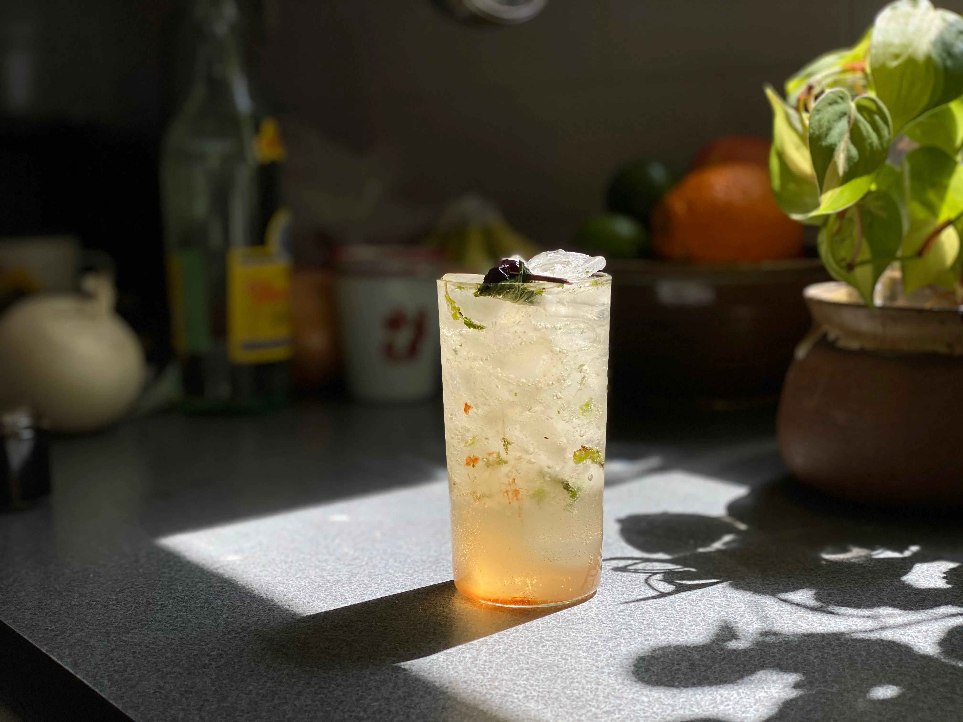 Bourbon Cocktail Cherries - A Proper size