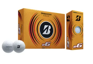Bridgestone E6 White Dozen