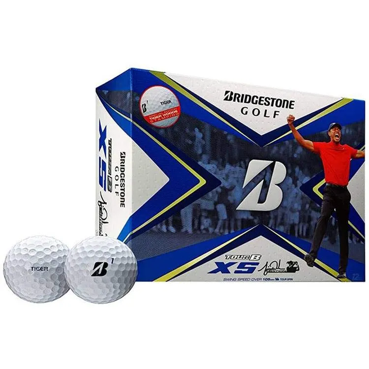 Bridgestone Tiger Woods Edition Tour B XS Golf Ball White (Sleeve/3 Ball Pack)