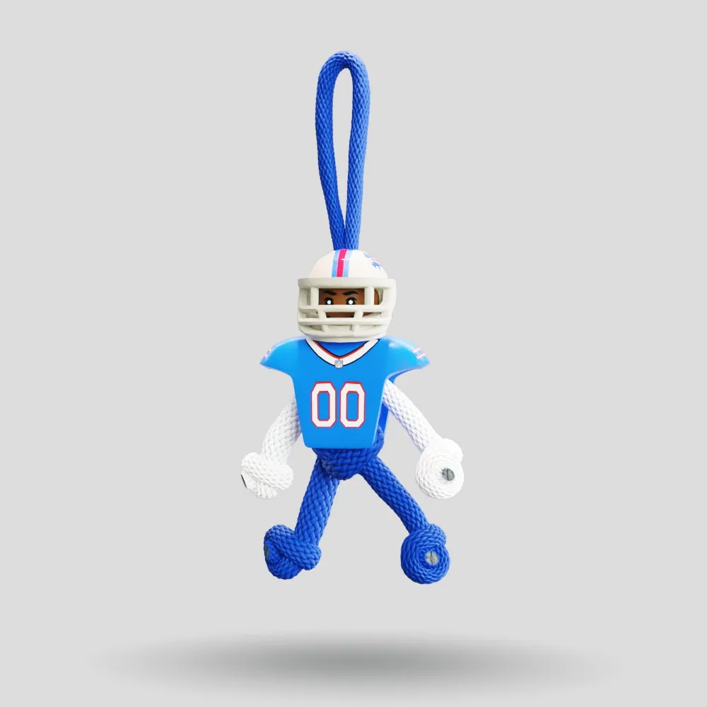 Buffalo Bills Paracord Buddy Keychain