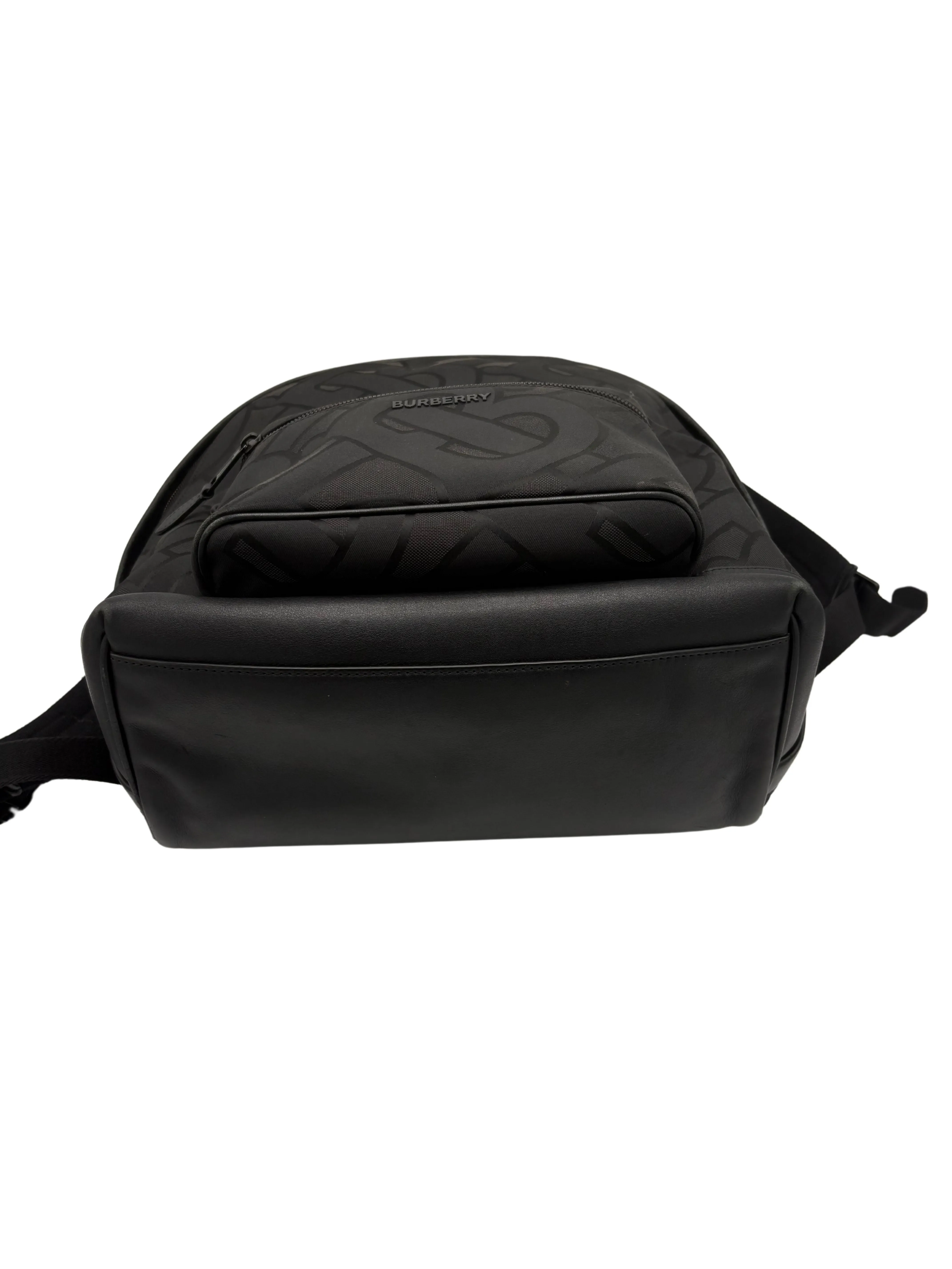 Burberry Monogram Backpack - Black