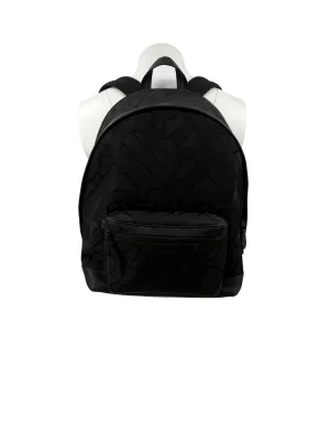 Burberry Monogram Backpack - Black