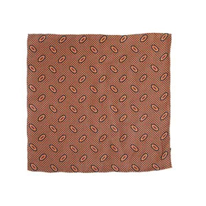 Burnt Ember Pocket Square