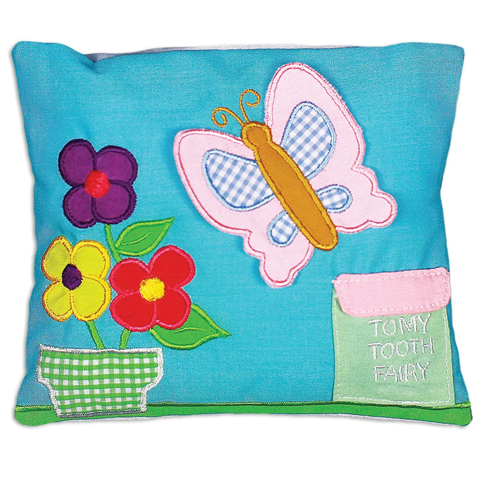 Butterfly Garden Toothfairy Pillow