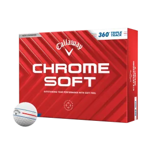 Callaway Chrome Soft 360 Triple Track Dozen