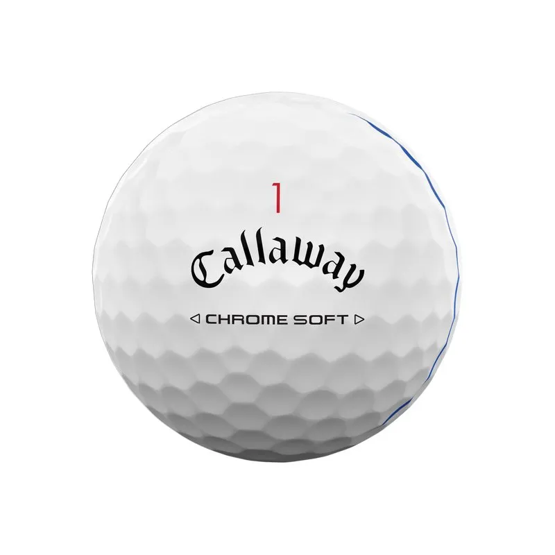 Callaway Chrome Soft Triple Track Personalized Golf Balls