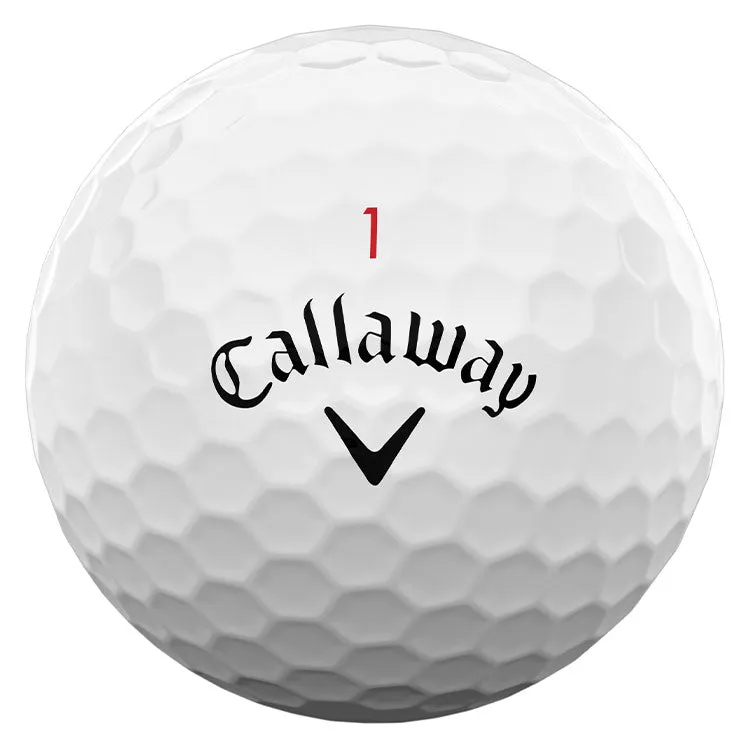 Callaway Chrome Soft X White Golf Balls 12pk