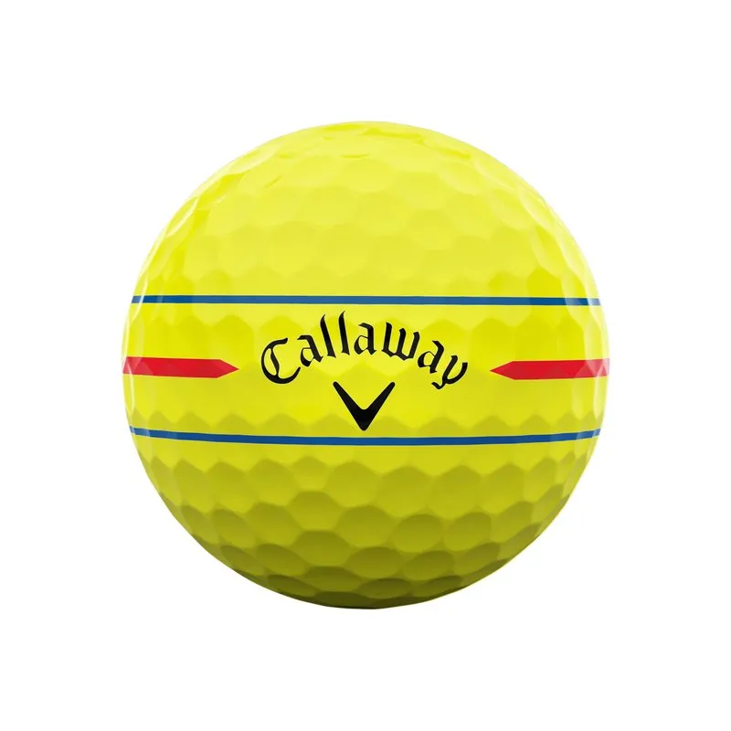 Callaway Chrome Soft Yellow 360 Triple Track Golf Balls