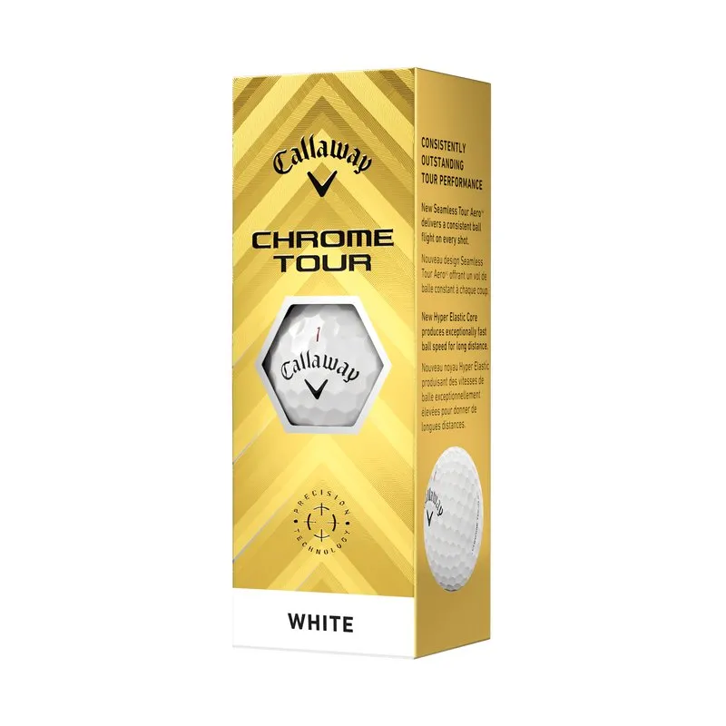 Callaway Chrome Tour Personalized Golf Balls