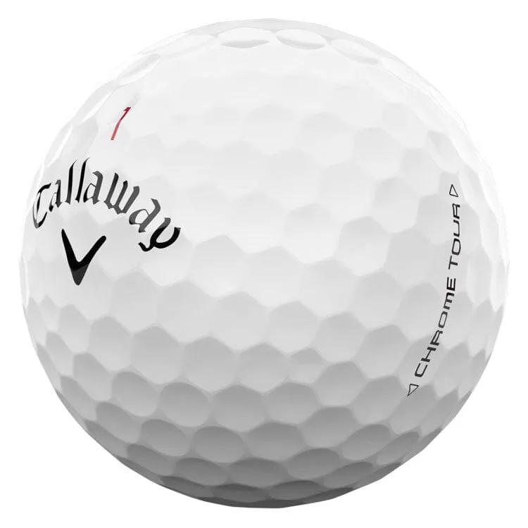 Callaway Chrome Tour White Golf Balls 12Pk
