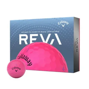 Callaway Ladies REVA Pink Golf Balls Pink