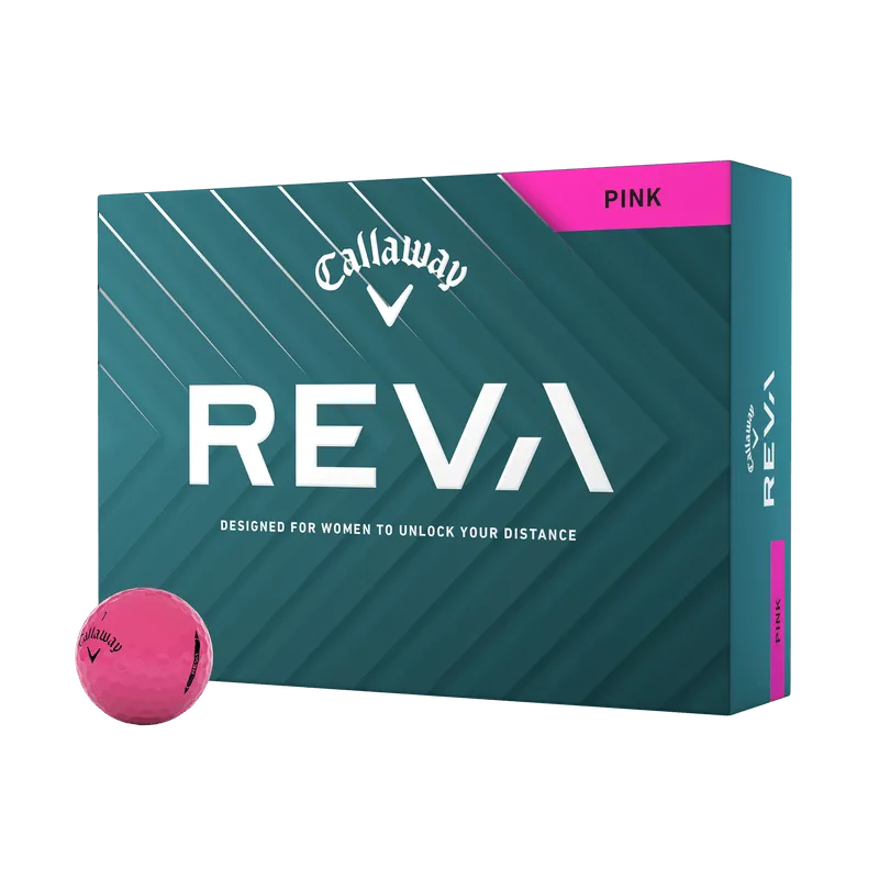 Callaway Reva Yellow Logo Golf Balls
