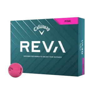Callaway Reva Yellow Logo Golf Balls