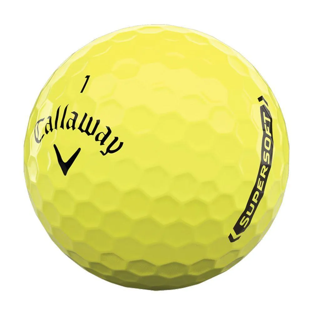Callaway Super Soft Yellow Golf Balls