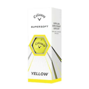 Callaway Super Soft Yellow Golf Balls