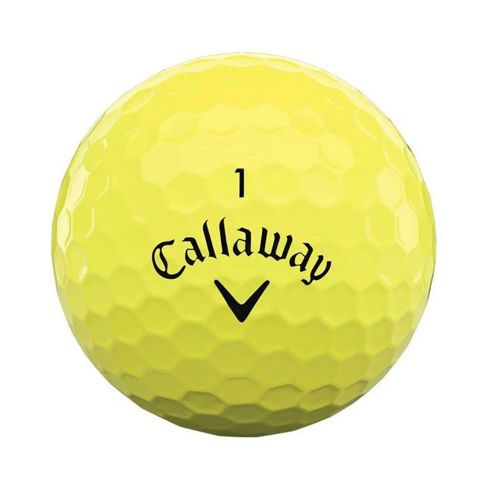 Callaway Super Soft Yellow Golf Balls