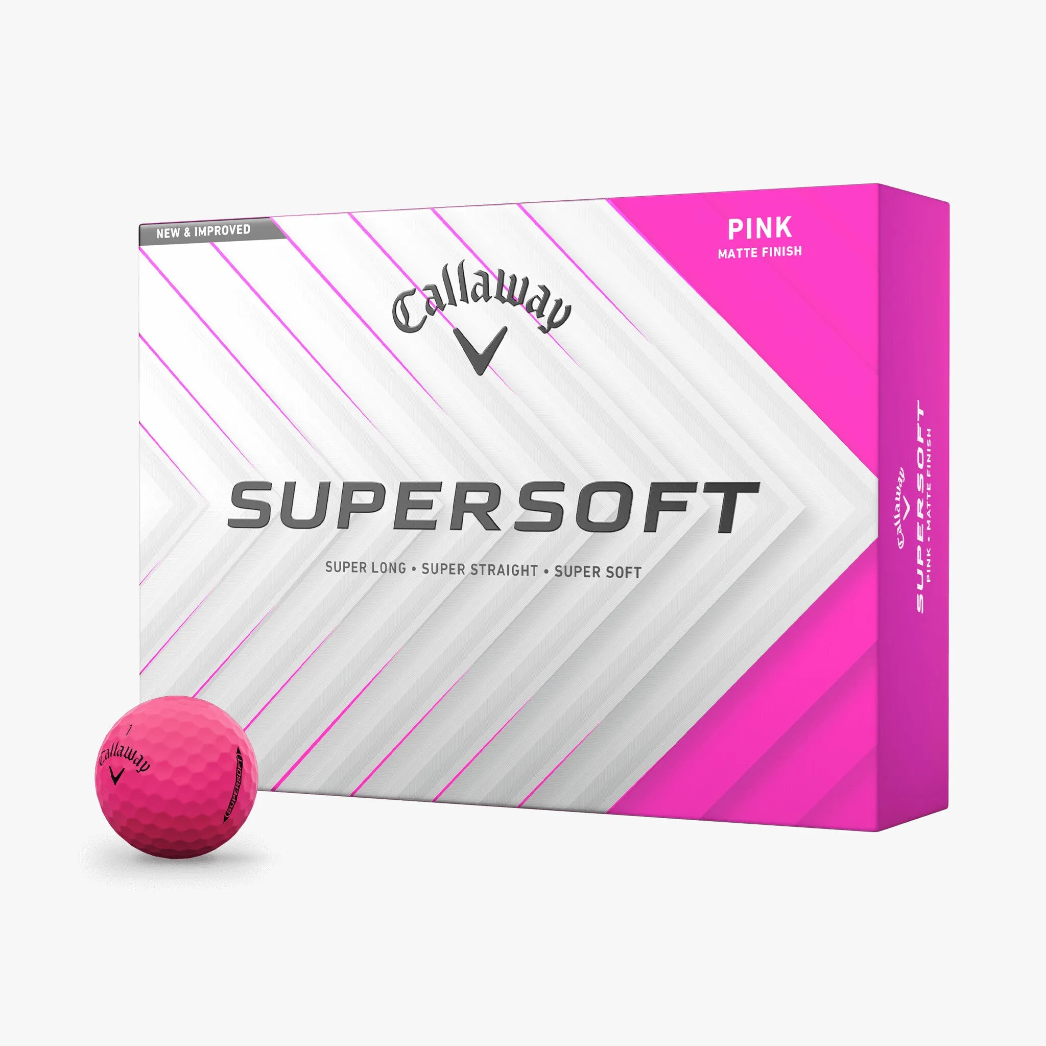 Callaway Supersoft Golf Balls 25 - Pink