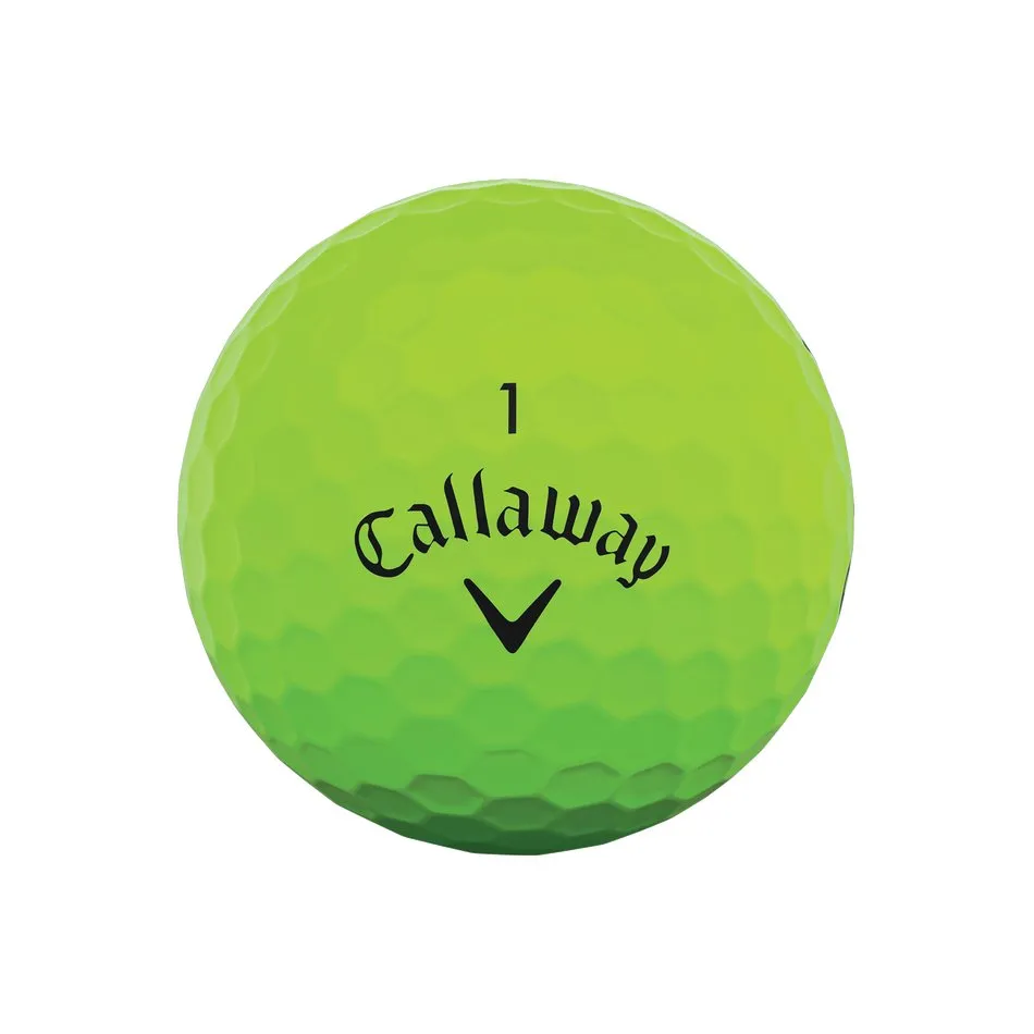 Callaway Supersoft Matte Green Golf Balls