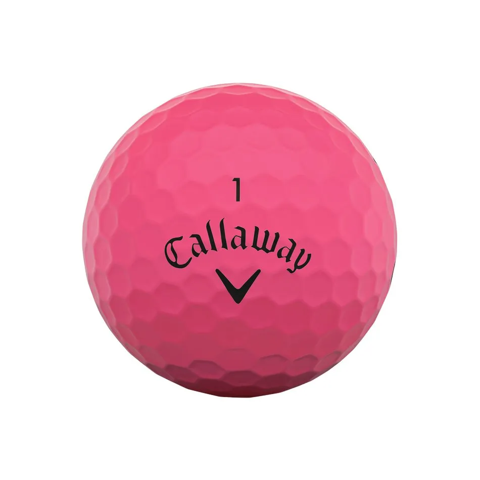 Callaway Supersoft Matte Pink Golf Balls