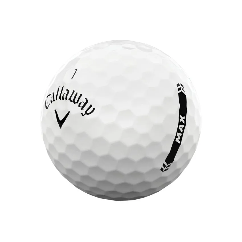 Callaway Supersoft MAX Distance White Golf Balls