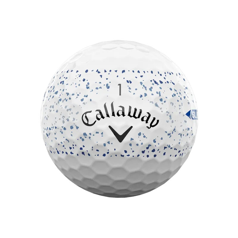 Callaway Supersoft Splatter 360 Blue Golf Balls 2025